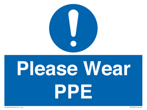 Please Wear PPE